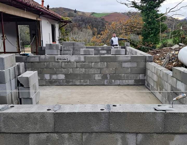 Maçonnerie générale, du gros œuvre aux finitions soignées